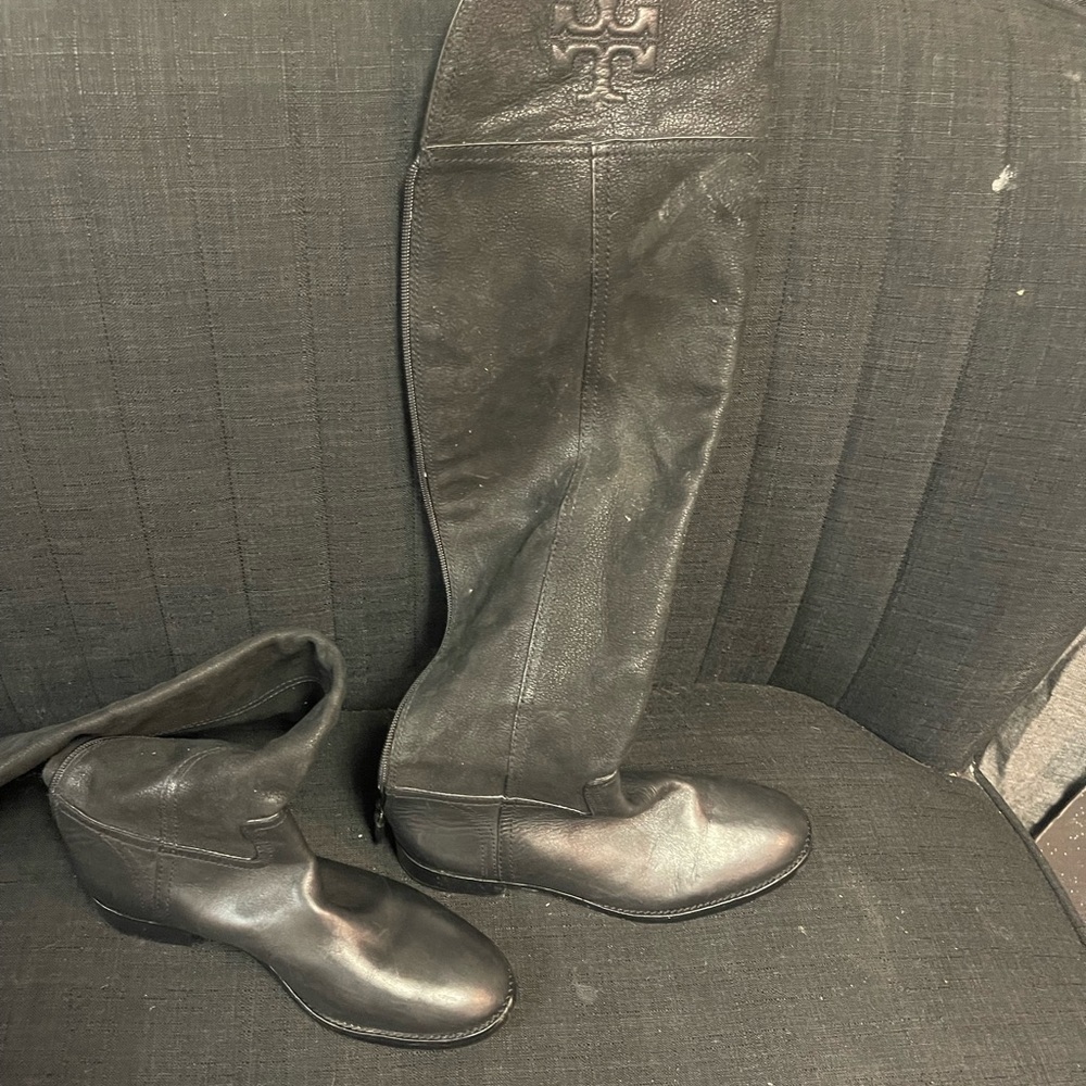 Tory Burch over the knee boots